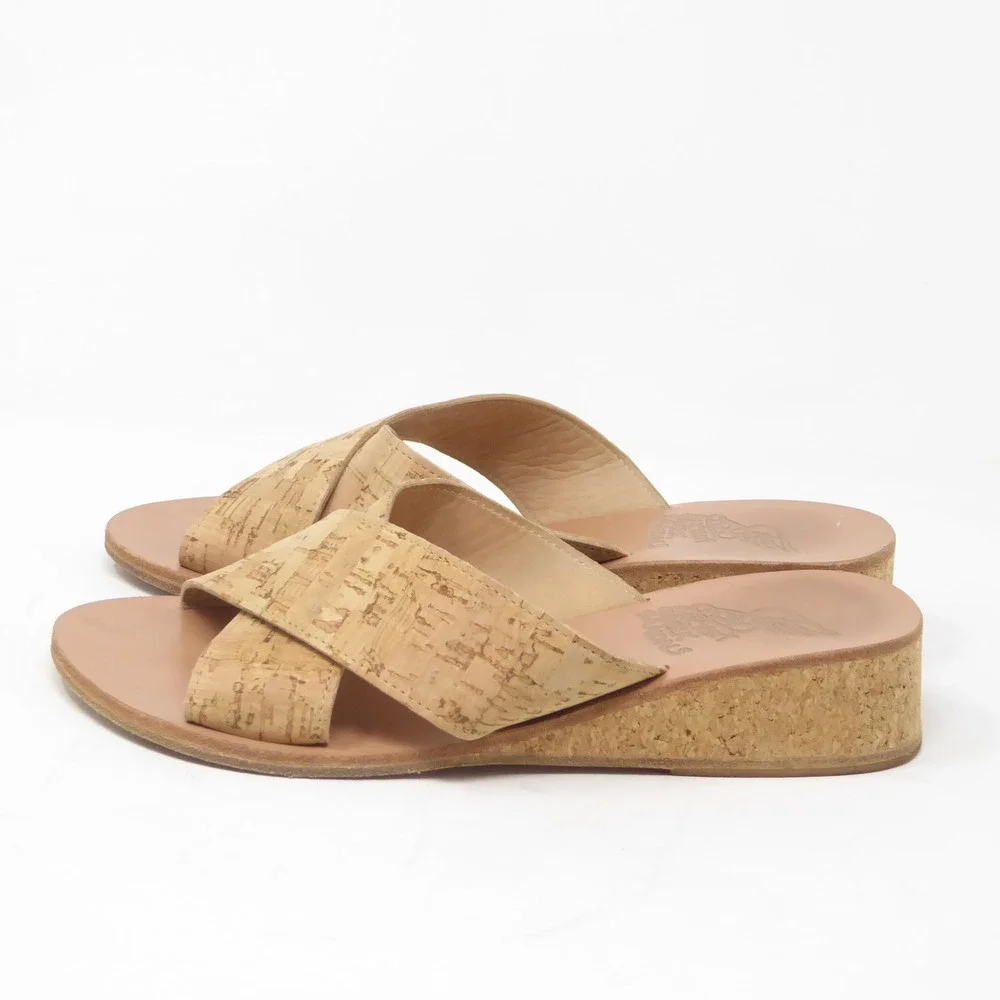 Ancient Greek Sandals criss slides